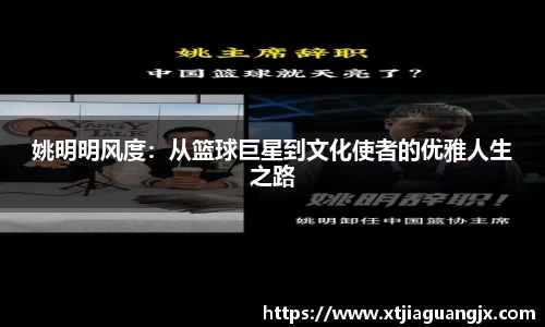 姚明明风度：从篮球巨星到文化使者的优雅人生之路